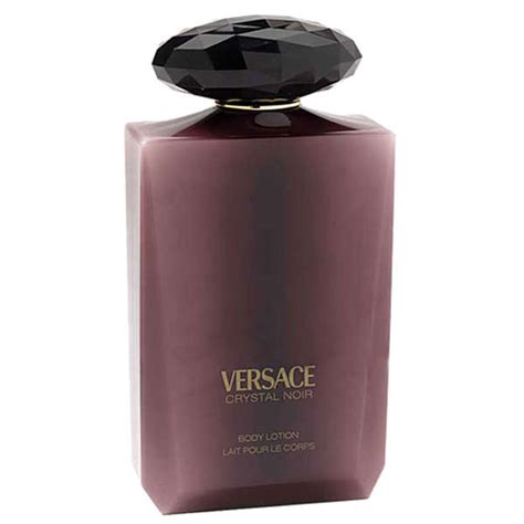 versace crystal noir body lotion|versace crystal noir by gianni.